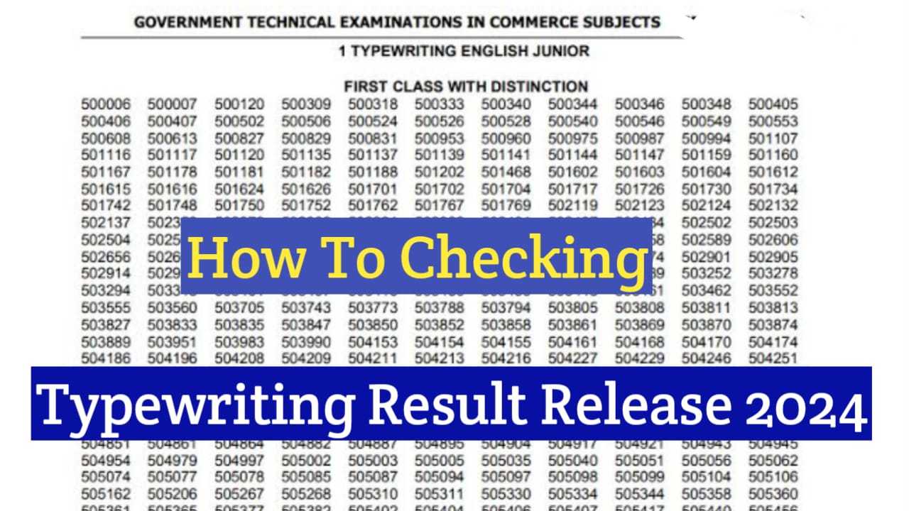 dote-tndte-typewriting-exam-result-2024-link-live-shorthand-august-exams-dte-tn-gov-in